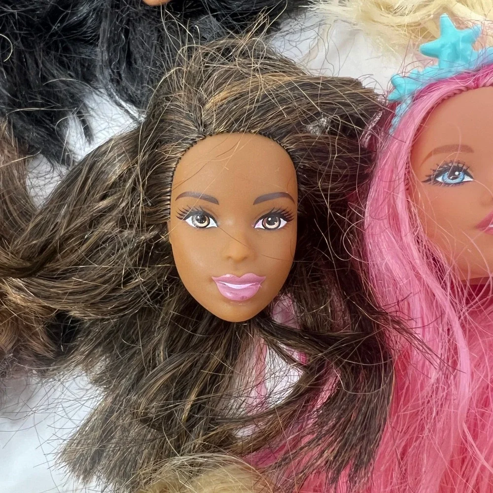 Barbie Ken Doll Heads 20 Vtg Modern Holiday Fashionista 90's Y2K Replacement